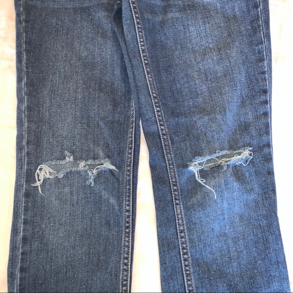 FP ankle jeans w/ holes in knees - Picture 4 of 9
